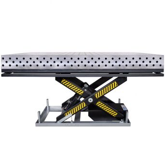 FERROS 3D stół spawalniczy 2400 x 1200  (na podnośniku elektrohydraulicznym)