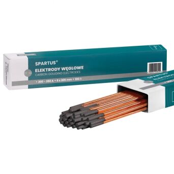 Elektroda węglowa do żłobienia 6.0 × 305 mm 300 - 350 A