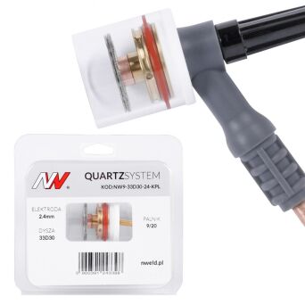 QUARTZSystem- duża soczewka dysza S 9/20 [na elektrodę 2.4mm]