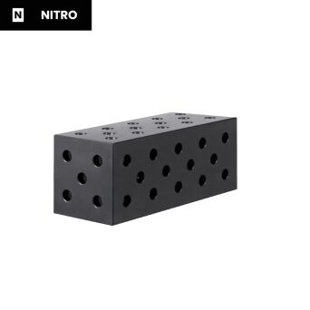 Blok mocujący kształt U 500x200x200mm  azotowany