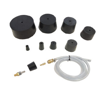 Zestaw korków do formowania gazu 21-112mm + Przewód do gazu z szybkozłączem