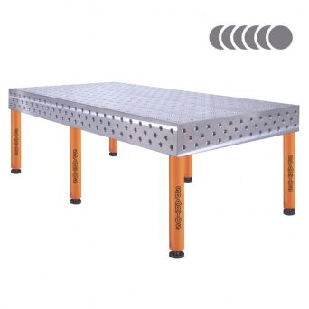 HERMES 3D 2400 x 1200 x 200 [6 nóg ze stopami L=620]