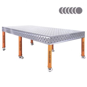 HERMES 3D 3000 x 1500 x 200 [6 nóg z kółkami L=550]