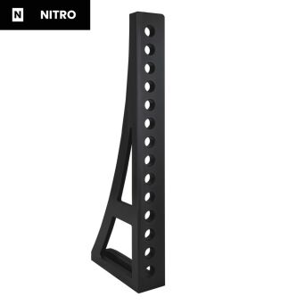 Kątownik oporowo-mocujący 276x85x750mm prawy azotowany