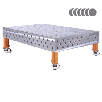 HERMES 3D 1500 x 1000 x 200 [4 nogi z kółkami  L=200]