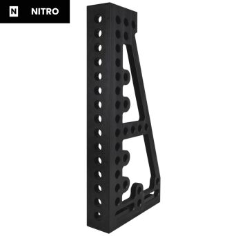 Kątownik oporowo-mocujący 375x100x800mm prawy azotowany