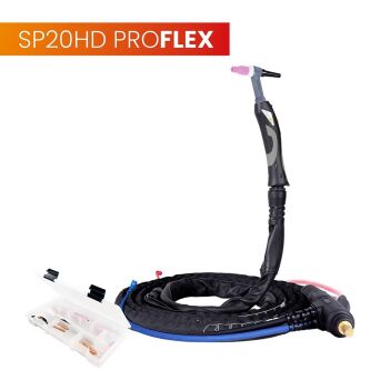 Uchwyt TIG 20HD, 4m, seria ProFLEX, mini 1B, pakiet U, przyłącze SPARTUS®