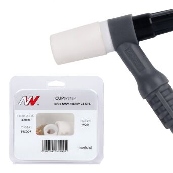 CUPSystem - zestaw 9/20 dysza kielich #9 [na elektrodę 2.4]