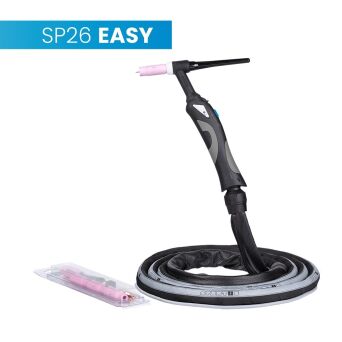 Uchwyt TIG 26, 4m, seria Easy, 1B, pakiet X, przyłącze pasujące do KEMPPI®