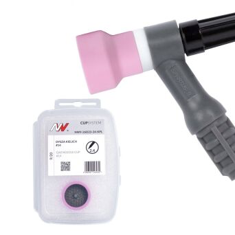 CUPSystem - zestaw 9/20 dysza kielich #14 [na elektrodę 2.4]