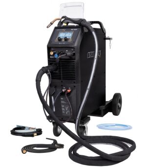 ProMIG 335 DUAL PULSE [źródło, chłodnica, wózek] pakiet z uchwytem SPP 241 - 3m