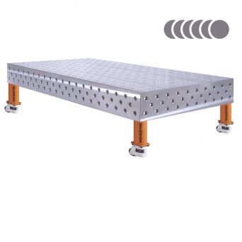 HERMES 3D 2000 x 1000 x 200 [4 nogi z kółkami L=200]