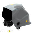 PRZYŁBICA SPARTUS 301X PRO SZARA/BIAŁA - 5