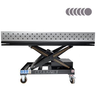 HERMES 3D stół spawalniczy 2000 x 1000  (na podnośniku elektrohydraulicznym)