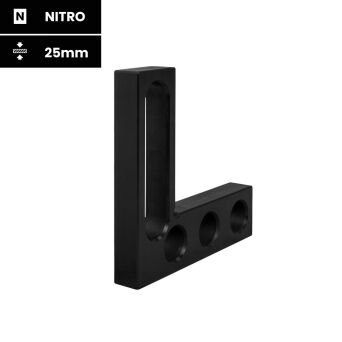 Kątownik płaski 175x175x25mm azotowany