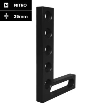 Kątownik płaski 275x175x25mm azotowany