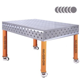 HERMES 3D 1500 x 1000 x 200 [4 nogi z kółkami L=550]