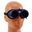 GOGLE SPAWALNICZE METALOWE Z SZYBKAMI FI 50 - 2