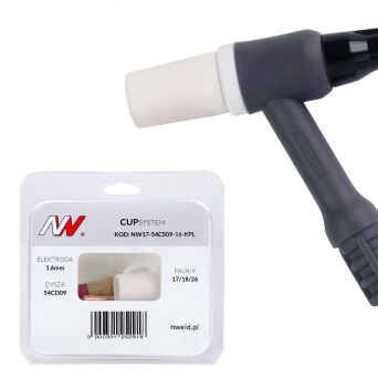 CUPSystem - zestaw 17/18/26 dysza kielich #9 [na elektrodę 1.6]