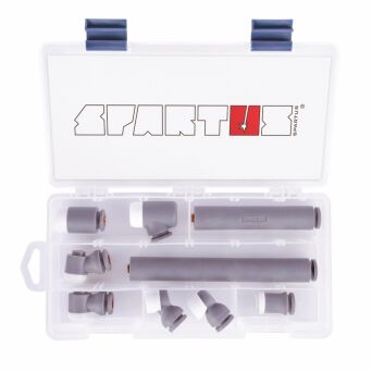 TIG BOX zestaw główek i przedłużek do palnika SP155F/SP225F/235F