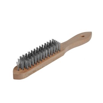 Szczotka ręczna 5-rzędowa drut nierdzewny 0,3mm