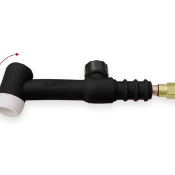 Korpus palnika SPE17FV giętki z zaworkiem L=80mm (gaz)