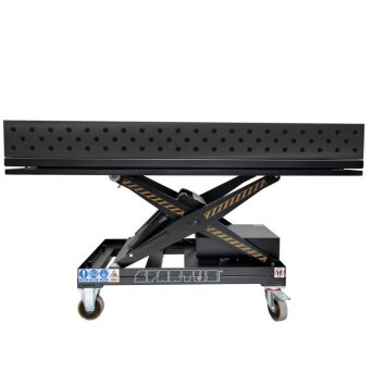 MAXIMUS 3D stół spawalniczy 2000 x 1000  (na podnośniku elektrohydraulicznym)