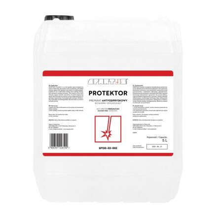 Płyn antyodpryskowy odtłuszczający SPARTUS Protektor 5l