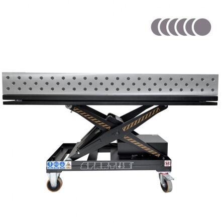 HERMES 3D stół spawalniczy 2000 x 1000  (na podnośniku elektrohydraulicznym)